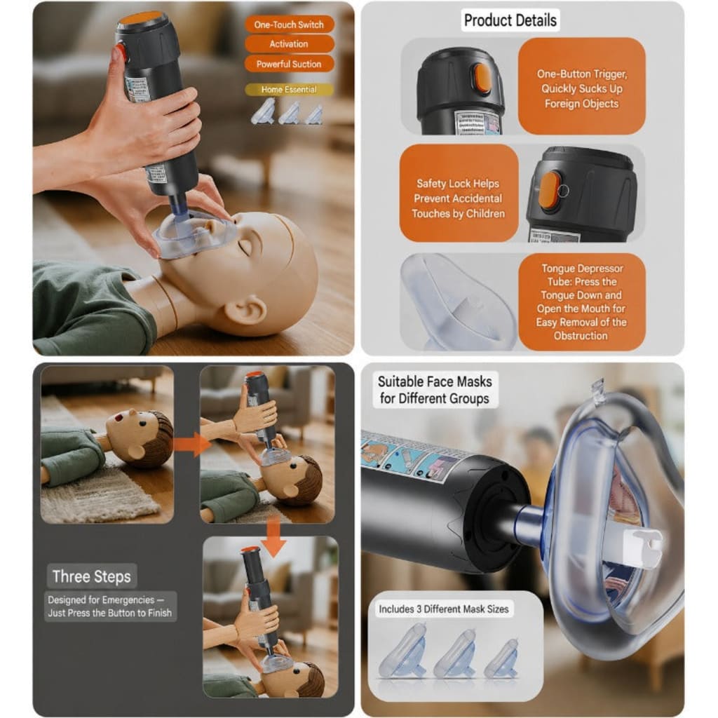 Anti-Choking Emergency Rescue Kit