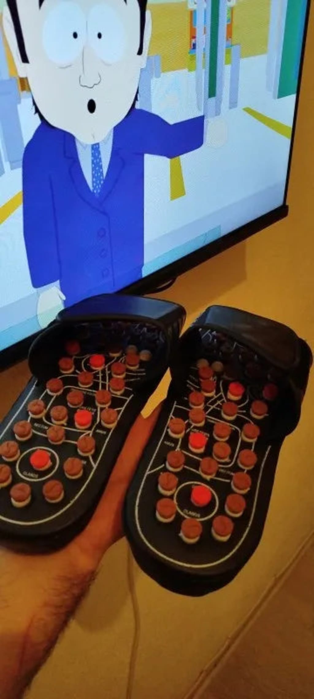 Acupressure Massage Slippers — Reflexology Foot Relief for Tired, Aching Feet