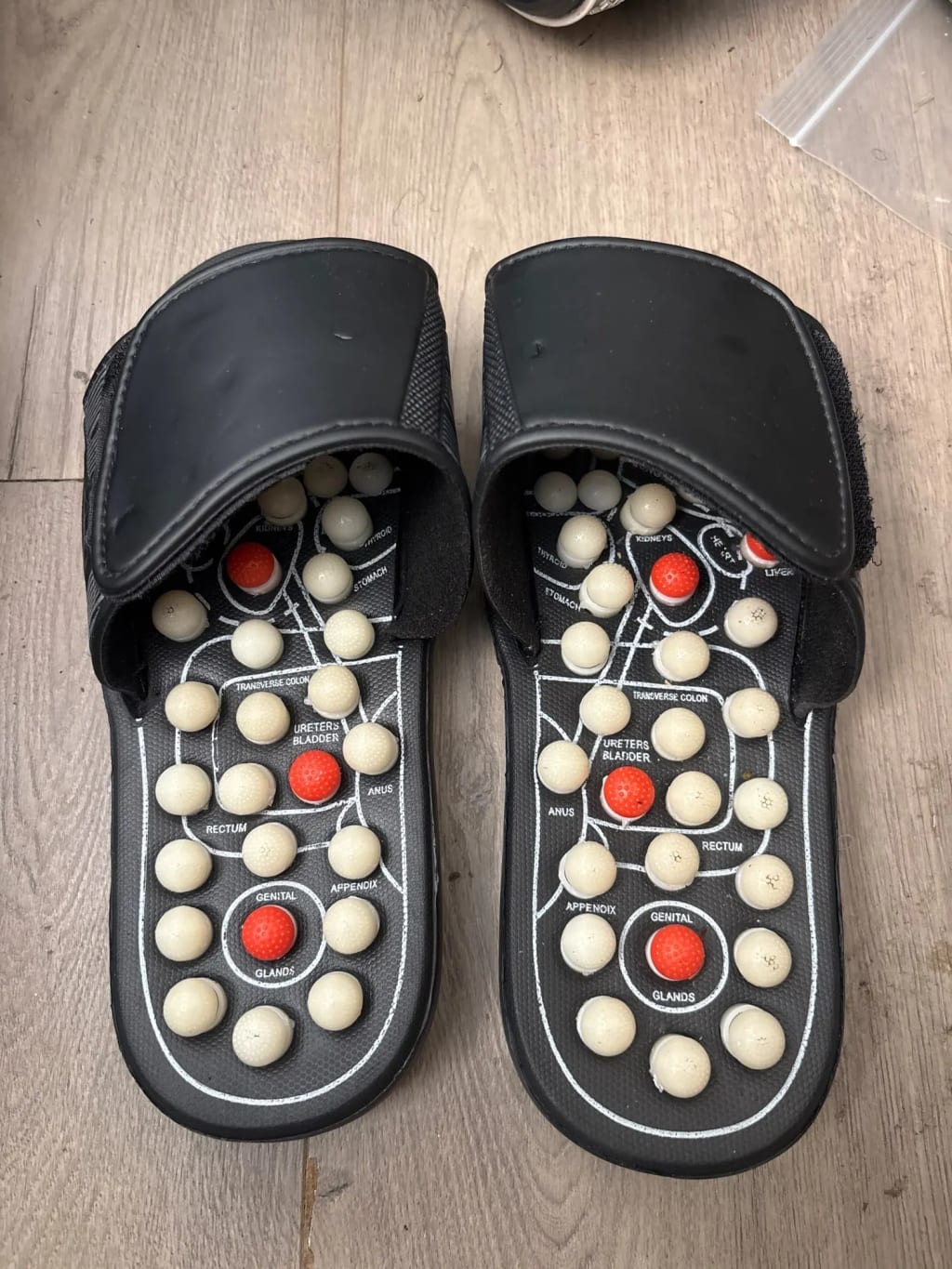 Acupressure Massage Slippers — Reflexology Foot Relief for Tired, Aching Feet