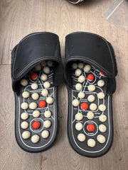 Acupressure Massage Slippers — Reflexology Foot Relief for Tired, Aching Feet