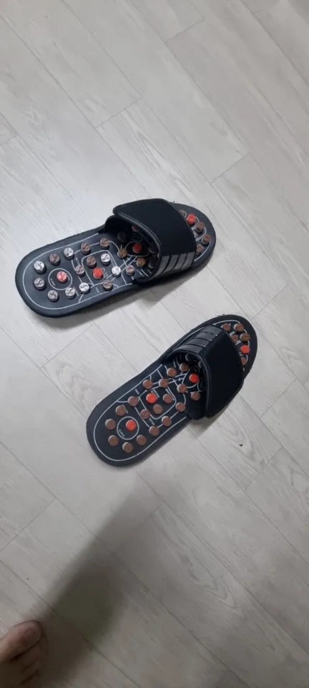 Acupressure Massage Slippers — Reflexology Foot Relief for Tired, Aching Feet